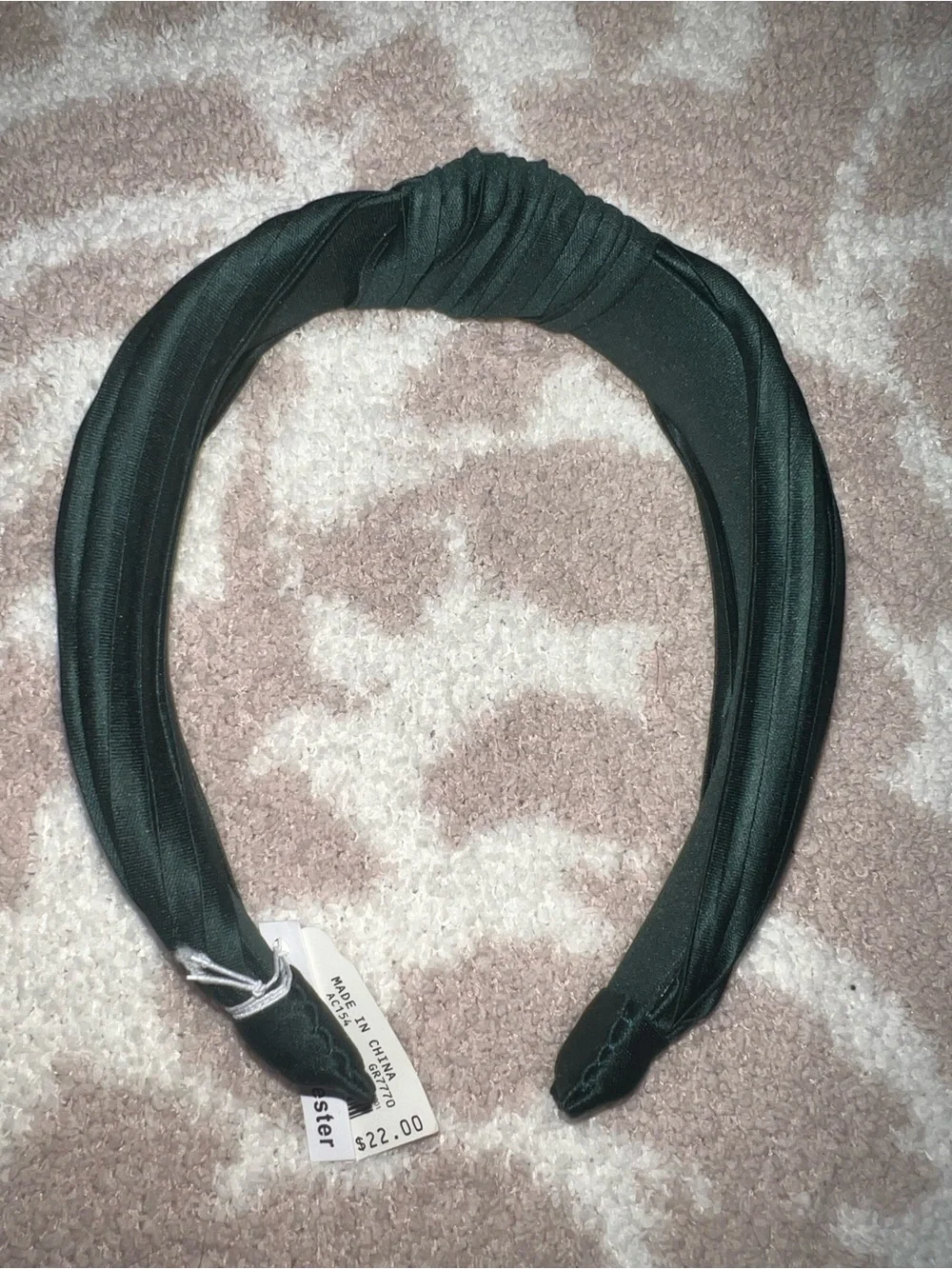 Madewell Green Knotted Headband